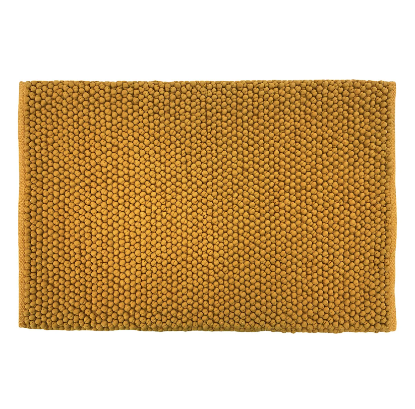 Fast Drying Nylon Bath Mat - Ochre